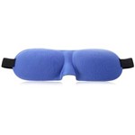Ficha técnica e caractérísticas do produto Máscara de Dormir com Relevo (Azul)