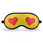 Ficha técnica e caractérísticas do produto Máscara de Dormir em Neoprene - Emoticon Emoji Amor - Yaay