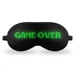 Ficha técnica e caractérísticas do produto Máscara de Dormir Geek10 Game Over Preta