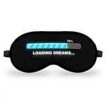 Ficha técnica e caractérísticas do produto Máscara de Dormir Geek10 Loading Dreams Preto