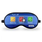 Ficha técnica e caractérísticas do produto Máscara de Dormir Geek10 Turn Off Button II Azul