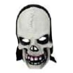 Ficha técnica e caractérísticas do produto Máscara de Halloween Caveira com Capuz - Bazar