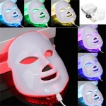 Ficha técnica e caractérísticas do produto Máscara de LED Para Terapia Facial 7 Cores