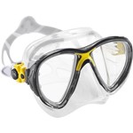 Ficha técnica e caractérísticas do produto Máscara de Mergulho Cressi Big Eyes Evolution Crystal - Amarelo