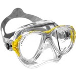 Ficha técnica e caractérísticas do produto Mascara de Mergulho Cressi Eyes Evolution Crystal Clear - Amarelo/Transparente