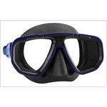 Ficha técnica e caractérísticas do produto Máscara de Mergulho Dua Seasub Azul e Preto