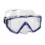 Ficha técnica e caractérísticas do produto Máscara de Mergulho Fun Dive MX-03 Lente Frontal - Azul/Transparente