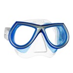 Ficha técnica e caractérísticas do produto Máscara de Mergulho Mares Star LiquidSkin - Azul/Transparente