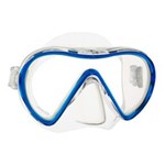 Máscara de Mergulho Mares Vento - Azul/Transparente