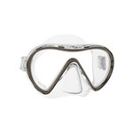 Máscara de Mergulho Mares Vento - Preto/Transparente