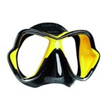 Ficha técnica e caractérísticas do produto Máscara de Mergulho Mares X-Vision LiquidSkin NOVA - Amarelo/Preto