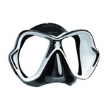 Ficha técnica e caractérísticas do produto Máscara de Mergulho Mares X-Vision LiquidSkin NOVA - Preto/Branco