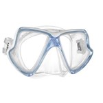 Ficha técnica e caractérísticas do produto Máscara de Mergulho Mares X-Vision Mid LiquidSkin - Azul/Transparente