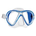 Máscara de Mergulho Mares X-VU LiquidSkin - Transparente/Azul