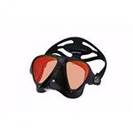 Ficha técnica e caractérísticas do produto Mascara de Mergulho Seasub Expert Red Espelhada - PRETO - ÚNICO