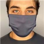 Máscara de Proteção Curtlo Unissex - Kit com 10 Máscaras Cinza