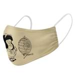 Máscara de Proteção da Mafalda: Globo (Bege)