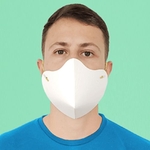 Ficha técnica e caractérísticas do produto Máscara De Proteção Descartável