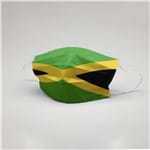 Ficha técnica e caractérísticas do produto Máscara de Proteção Facial Dupla Tecido C/ Forro TNT Lavável Reutilizável Jamaica Verde