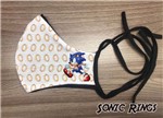 Ficha técnica e caractérísticas do produto Máscara de Proteção Facial Games Sonic - Geek Vip