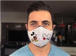 Ficha técnica e caractérísticas do produto Máscara de Proteção Facial Geek Mickey - Geek Vip
