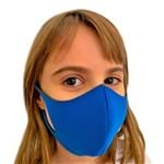 Ficha técnica e caractérísticas do produto Máscara de Proteção Lavável Ninja Infantil(P) Azul Claro