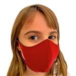 Ficha técnica e caractérísticas do produto Máscara de Proteção Lavável Ninja Infantil(P) Vermelho