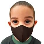 Ficha técnica e caractérísticas do produto Máscara de Proteção Lavável Ninja Infantil(PP) Marrom