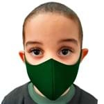 Máscara de Proteção Lavável Ninja Infantil(P) Verde