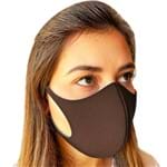 Ficha técnica e caractérísticas do produto Máscara de Proteção Lavável Ninja (M) Marrom