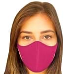 Ficha técnica e caractérísticas do produto Máscara de Proteção Lavável Ninja (M) Rosa Claro