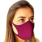 Ficha técnica e caractérísticas do produto Máscara de Proteção Lavável Ninja (M) Rosa Escuro