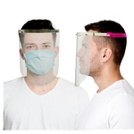 Ficha técnica e caractérísticas do produto Mascara De Proteção Protetor Facial Viseira ajuste Rosto Con