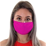Ficha técnica e caractérísticas do produto Máscara de Proteção Rosa Lisa Adulto - Sulamericana