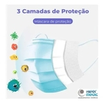 Ficha técnica e caractérísticas do produto Mascara De Proteção TRIPLA ( KIT 30 UNIDADE)