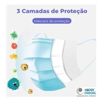Ficha técnica e caractérísticas do produto Mascara De Proteção TRIPLA ( KIT 20 UNIDADES)