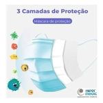 Ficha técnica e caractérísticas do produto Mascara De Proteção TRIPLA ( KIT 10 UNIDADE)