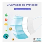 Ficha técnica e caractérísticas do produto Mascara De Proteção TRIPLA ( KIT 10 UNIDADES)