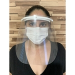 Ficha técnica e caractérísticas do produto Mascara De Proteção Viseira, Face Shield, Para Rosto Contra Respingos Cuspe Gotículas