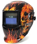 Ficha técnica e caractérísticas do produto Mascara de Solda Automática Motoqueiro Fantasma WE-7 - Usk