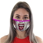 Ficha técnica e caractérísticas do produto Máscara de Tecido com 4 Camadas Lavável Adulto - Arlequina - Mask4all