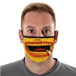 Ficha técnica e caractérísticas do produto Máscara de Tecido com 4 Camadas Lavável Adulto - Bocão - Mask4all
