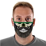 Ficha técnica e caractérísticas do produto Máscara de Tecido com 4 Camadas Lavável Adulto - Caveira Mexicana - Mask4all