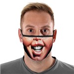 Máscara de Tecido com 4 Camadas Lavável Adulto - Chucky - Mask4all