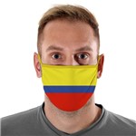 Máscara de Tecido com 4 Camadas Lavável Adulto - Colômbia - Mask4all