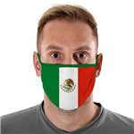 Ficha técnica e caractérísticas do produto Máscara de Tecido com 4 Camadas Lavável Adulto - México - Mask4all