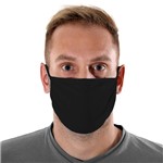 Ficha técnica e caractérísticas do produto Máscara de Tecido com 4 Camadas Lavável Adulto - Preta - Mask4all