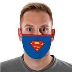 Máscara de Tecido com 4 Camadas Lavável Adulto - Super Homem - Mask4all