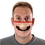 Máscara de Tecido com 4 Camadas Lavável Adulto - Super Mario - Mask4all
