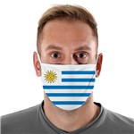 Ficha técnica e caractérísticas do produto Máscara de Tecido com 4 Camadas Lavável Adulto - Uruguai - Mask4all